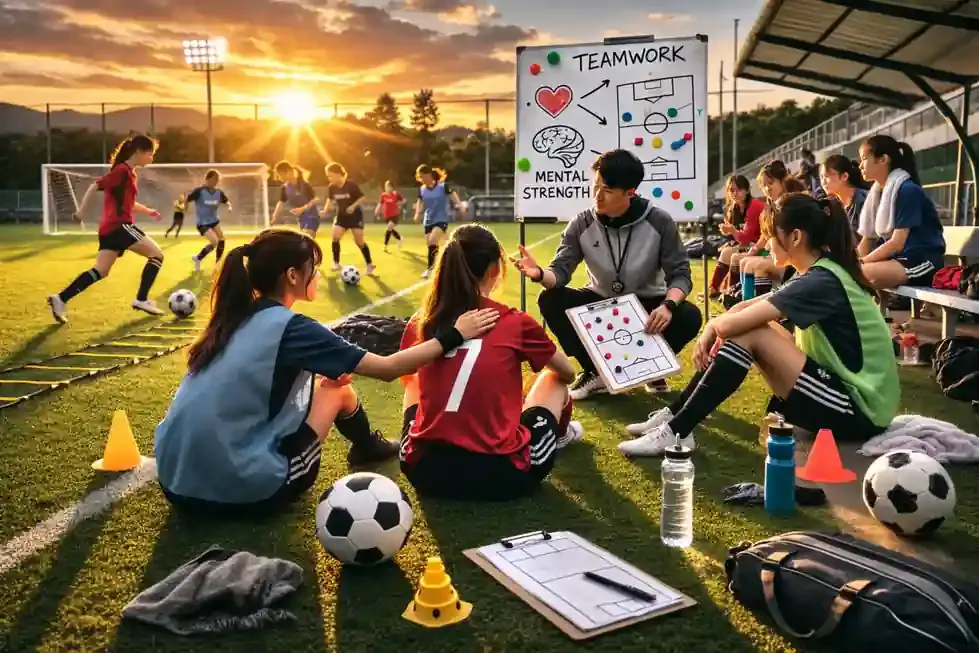 女子サッカーの継続を支えるための環境づくりとメンタルサポート
