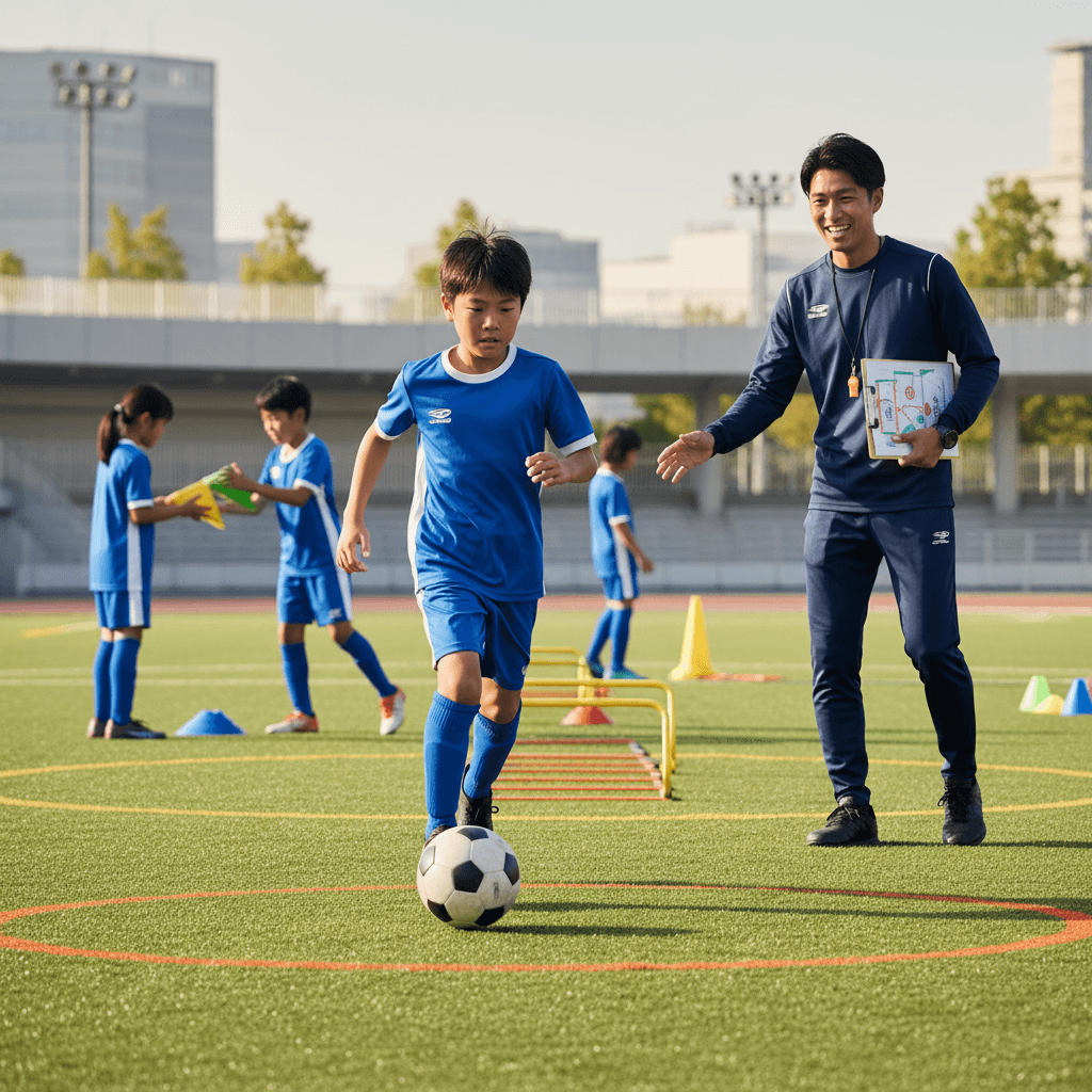 ジュニアスポーツで集中力がない?練習メニューの工夫で才能を開花させる指導法